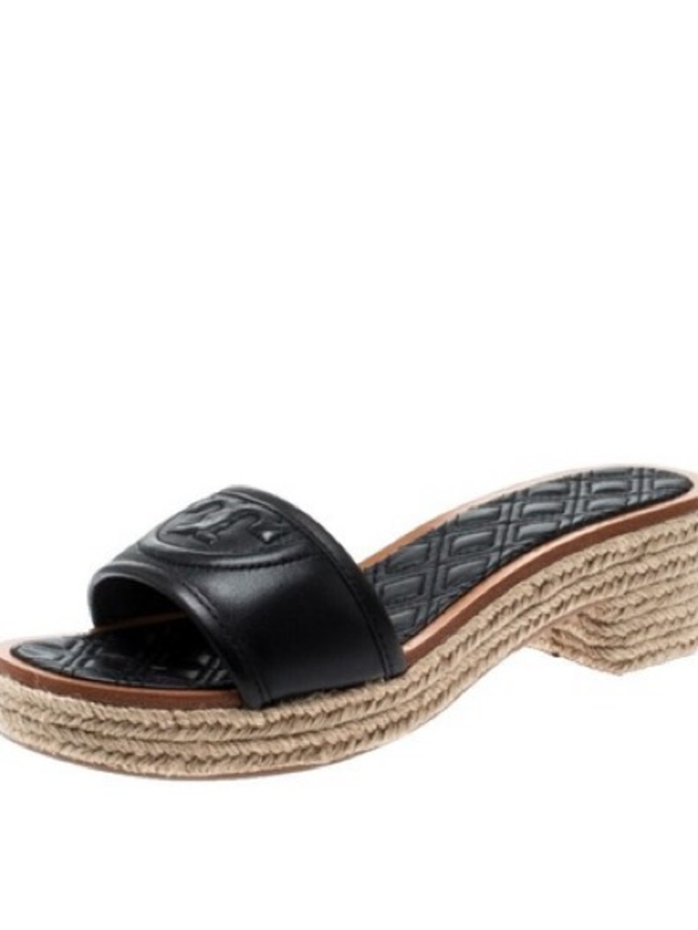 Tory Burch Fleming Espadrille Slide Sandal Size 8.5